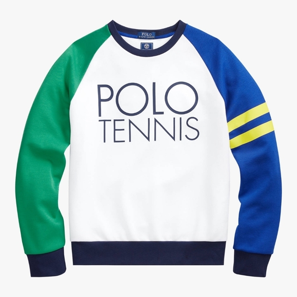 Polo Ralph Lauren Tennis Sweatshirt Wimbledon - Picture 2 of 6